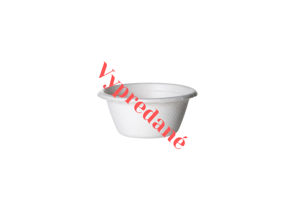 Menubox z cukrovej trstiny - Miska z cukrovej trstiny na omáčku bez viečka PREMIUM 60 ml - 150/balenie - Greenstic-sk