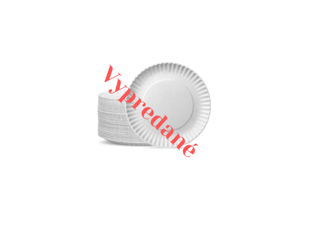 Tácky - Tácka okrúhla z papiera 330 mm - 100/balenie - Greenstic-sk