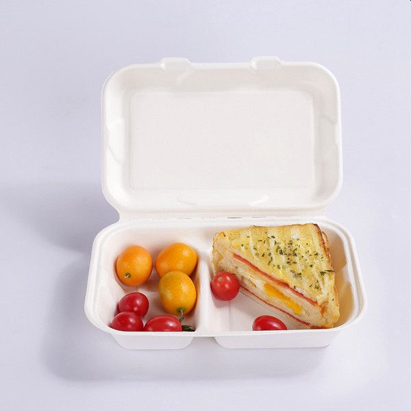 Menubox z cukrovej trstiny - Menu box z cukrovej trstiny 2-dielny (HP3) - 50/balenie - Greenstic-sk