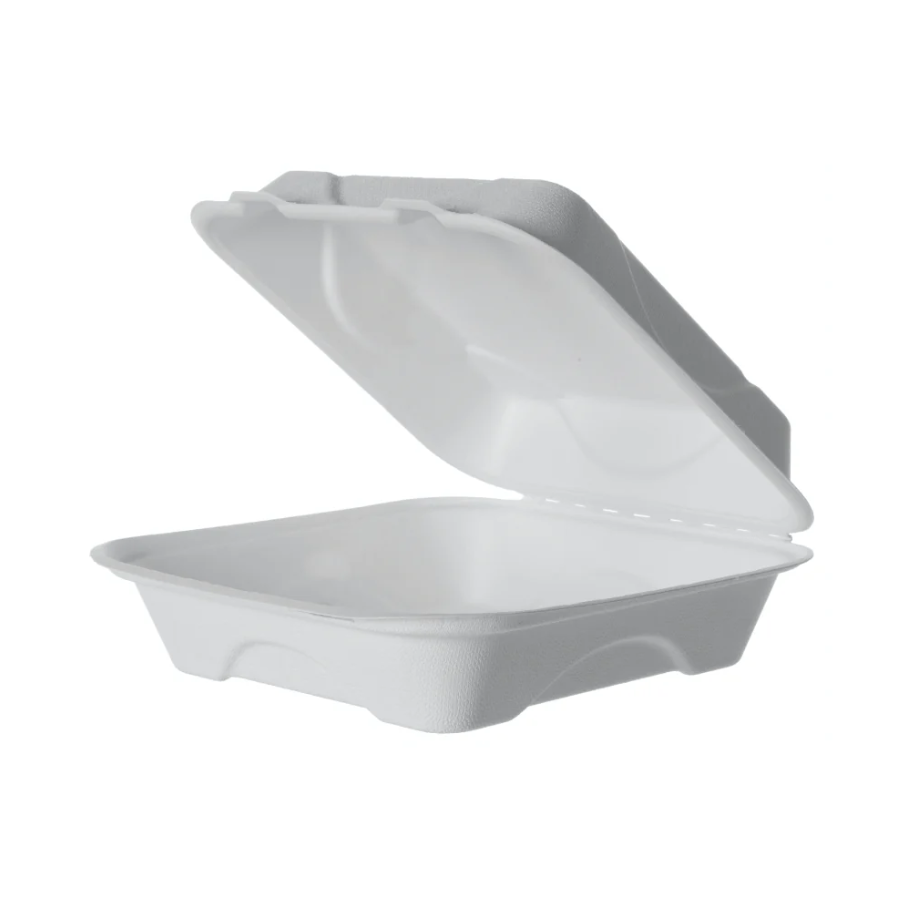 Menubox z cukrovej trstiny - Menu box z cukrovej trstiny MAXI (HP4) - 100/balenie - Greenstic-sk