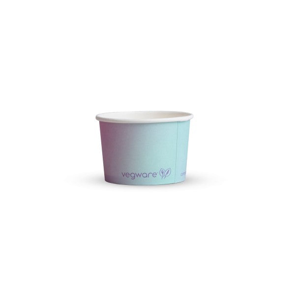 - Papierová miska na zmrzlinu pestré 4oz - 50 ks/balenie - Greenstic-sk