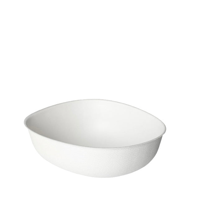 Hlboké taniere - GS Pebble hlboký tanier z cukrovej trstiny 500 ml - 50/balenie - Greenstic-sk