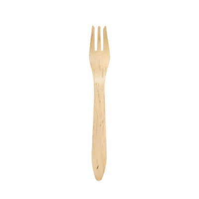 Príbory - Drevená vidlička - PREMIUM 19 cm - 100/balenie - Greenstic-sk