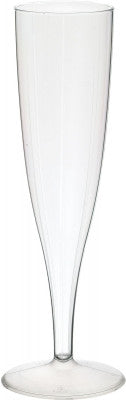 Exkluzívne poháre - Pohár na šampanské, reusable (znovu použiteľné) 135 ml - 10/balenie - Greenstic-sk